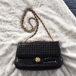 Saks Fifth Avenue Chanel-style crossbody purse